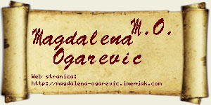 Magdalena Ogarević vizit kartica